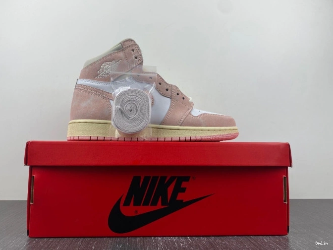 Bmlin High FD2596-600 1 Washed Retro Jordan OG (Women's) Pink Air 0711